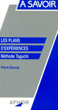 Les plans d'expérience
