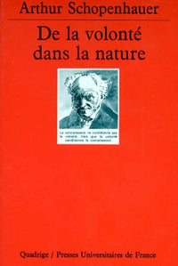 De la volonté dans la nature