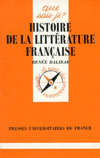 Histoire de la littérature française