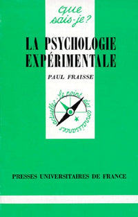 La Psychologie expérimentale