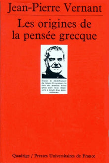 Les origines de la pensée grecque