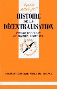 Histoire de la décentralisation