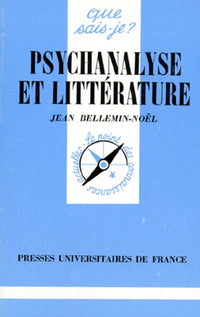 Psychanalyse et littérature