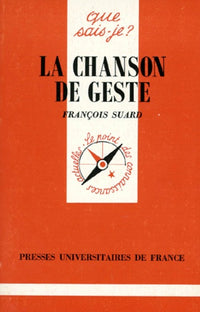 La chanson de geste