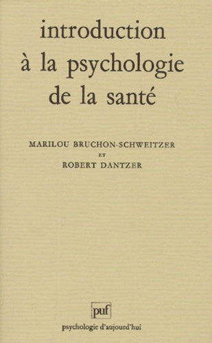 Introduction à la psychologie de la santé