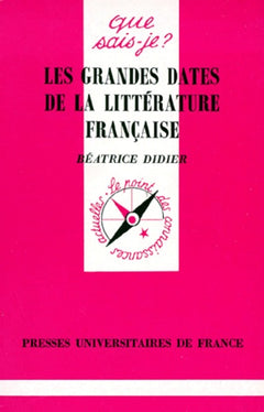 Les grandes dates de la littérature française, 1re édition