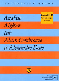 Analyse algèbre