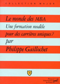 Le monde des MBA