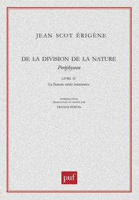 De la division de la nature