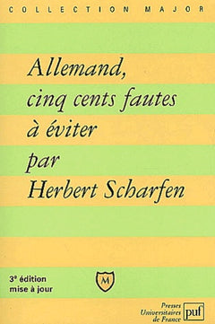 Allemand, 500 fautes à éviter