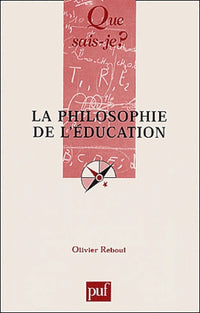 La philosophie de l'éducation