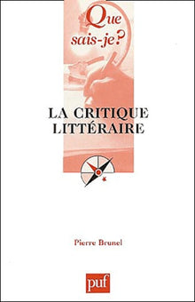 La critique littéraire
