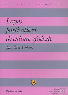 Leçons particulières de culture générale