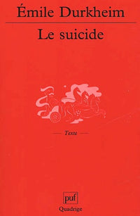 Le suicide: Etude de sociologie