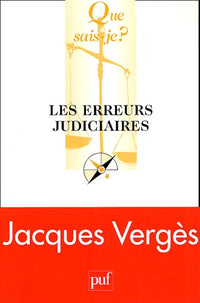 Les Erreurs judiciaires