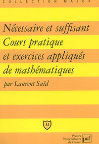 Nécessaire et suffisant