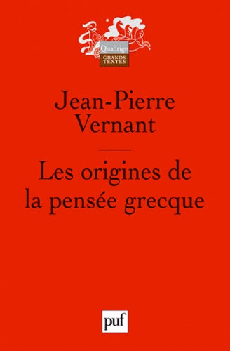 Les origines de la pensée grecque