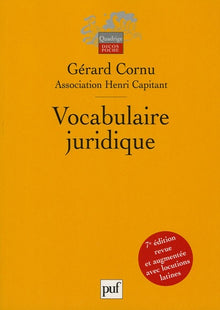 Vocabulaire juridique