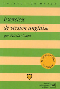 Exercices de version anglaise