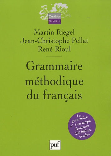 Grammaire méthodique du français