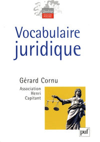 Vocabulaire juridique