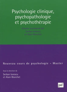 Psychologie clinique, psychopathologie et psychothérapie: Master