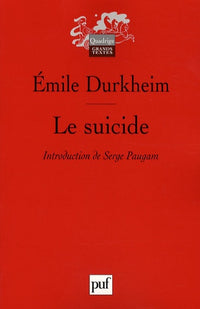 Le suicide: Etude de sociologie