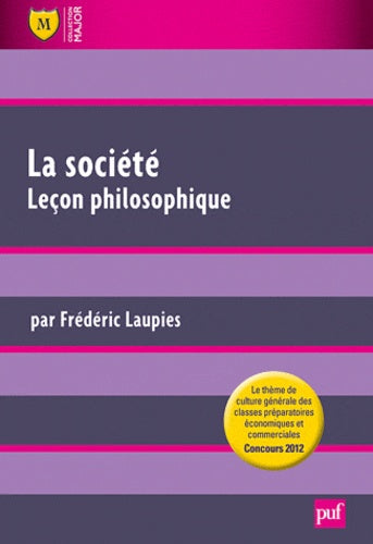 La société - Leçon philosophique