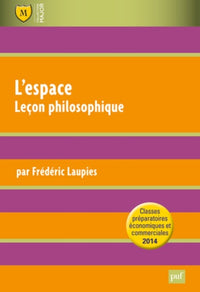 L'espace. Leçon philosophique