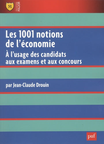 Les 1001 notions de l'économie