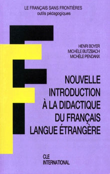 Introduction à la didactique du français langue étrangère