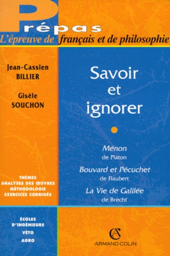 Savoir et ignorer