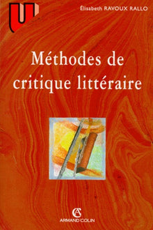 Méthodes de critique littéraire