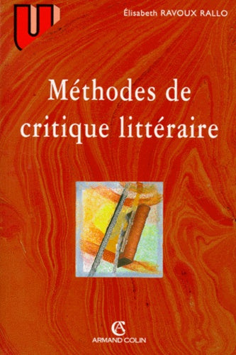 Méthodes de critique littéraire