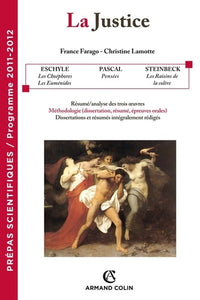 La justice: Prépas scientifiques - Programme 2011-2012