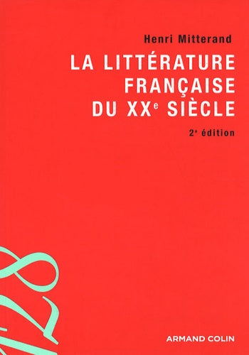 La littérature française du XXe siècle