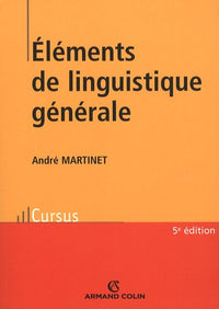 Eléments de linguistique générale