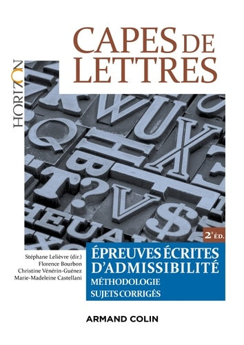Capes de Lettres - Épreuves écrites d'admissibilité