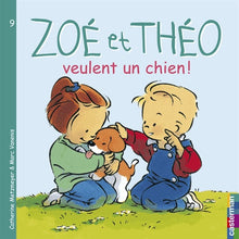Zoé et Théo veulent un chien
