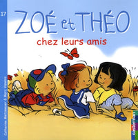 Zoé et Théo chez leurs amis