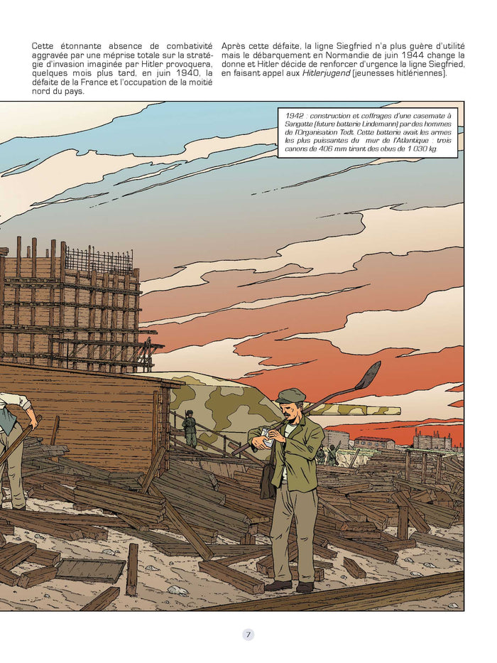 Lefranc - Reportages - Le Mur de l'Atlantique