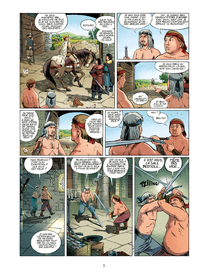 Perceval et le Dragon d'Airain