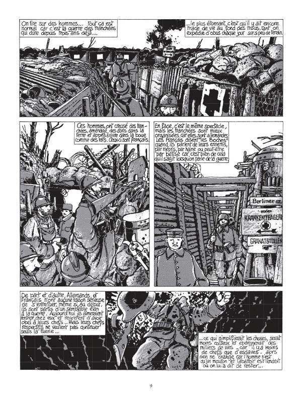 C'était la guerre des tranchées