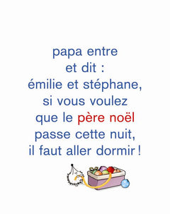 Émilie - Émilie attend le père noël