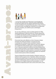 Les droits de l'homme