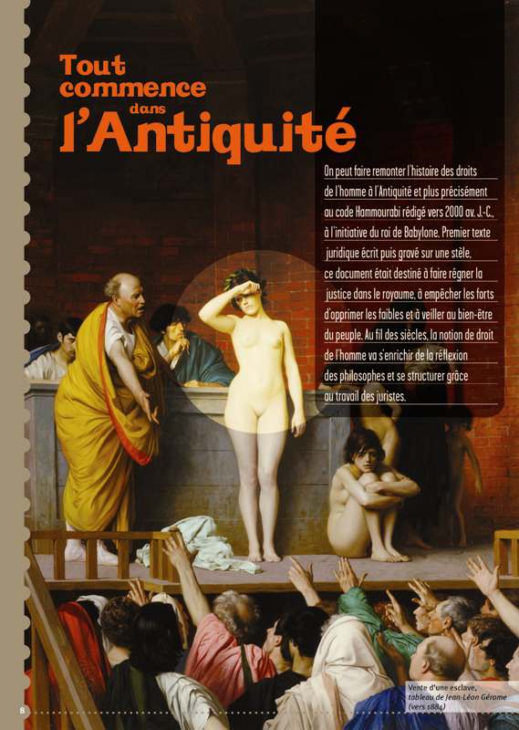 Les droits de l'homme