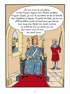 Histoire de France en BD - Saint Louis et le Moyen Âge
