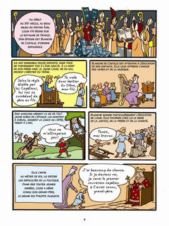 Histoire de France en BD - Saint Louis et le Moyen Âge