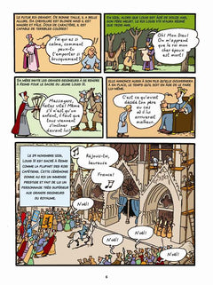Histoire de France en BD - Saint Louis et le Moyen Âge