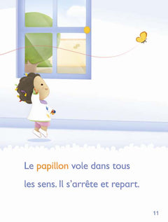 Le papillon de l'école